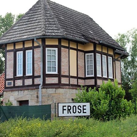 "Altes Stellwerk Frose" Am Froser See Kültér fotó