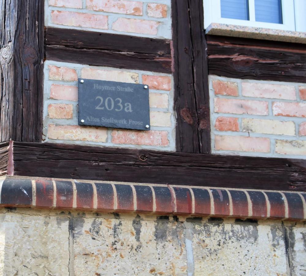 "Altes Stellwerk Frose" Am Froser See Kültér fotó